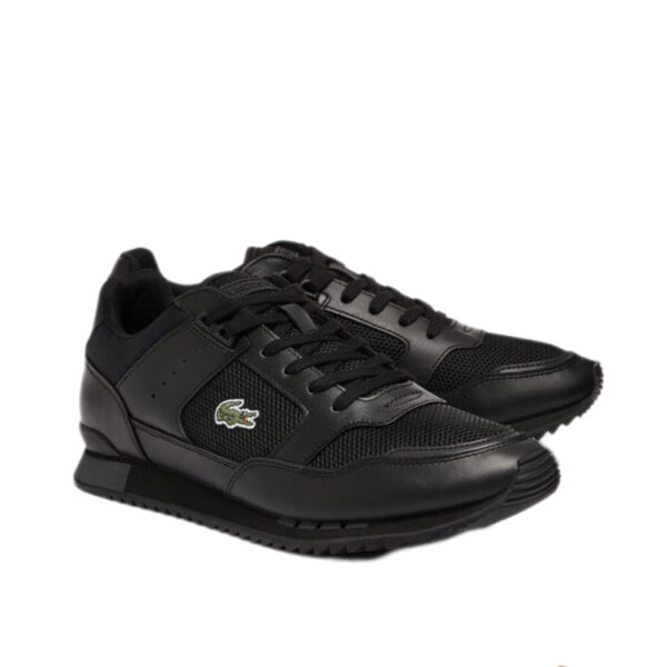 Lacoste Partner Piste Black Dark Grey Trainers
